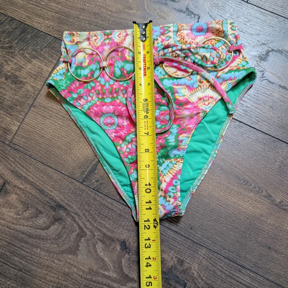 Ramy Brook Vibrant Bikini Bottom High‎ Waist Size XS